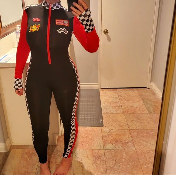 Source Unknown Pants & Jumpsuits Womens Large Premium Race Car